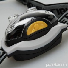 Yosoo 6 LED Headlights,Adjustable Angle& Headband Strap Super Bright Cat eyes Headlamp 3 Mode 1200 Lumen Waterproof White Red Light HeadLamp